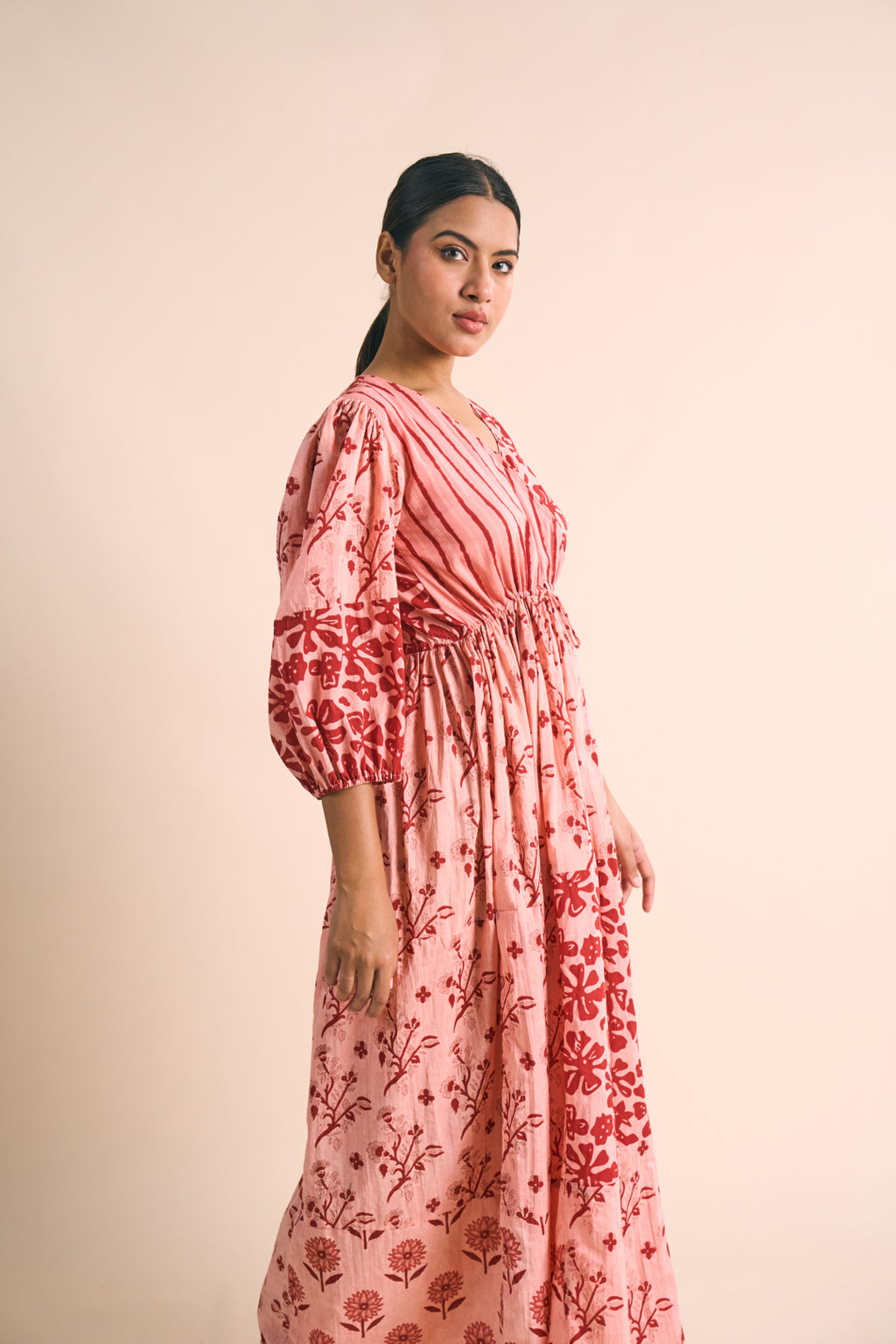 Rosa Wrap Midi Dress