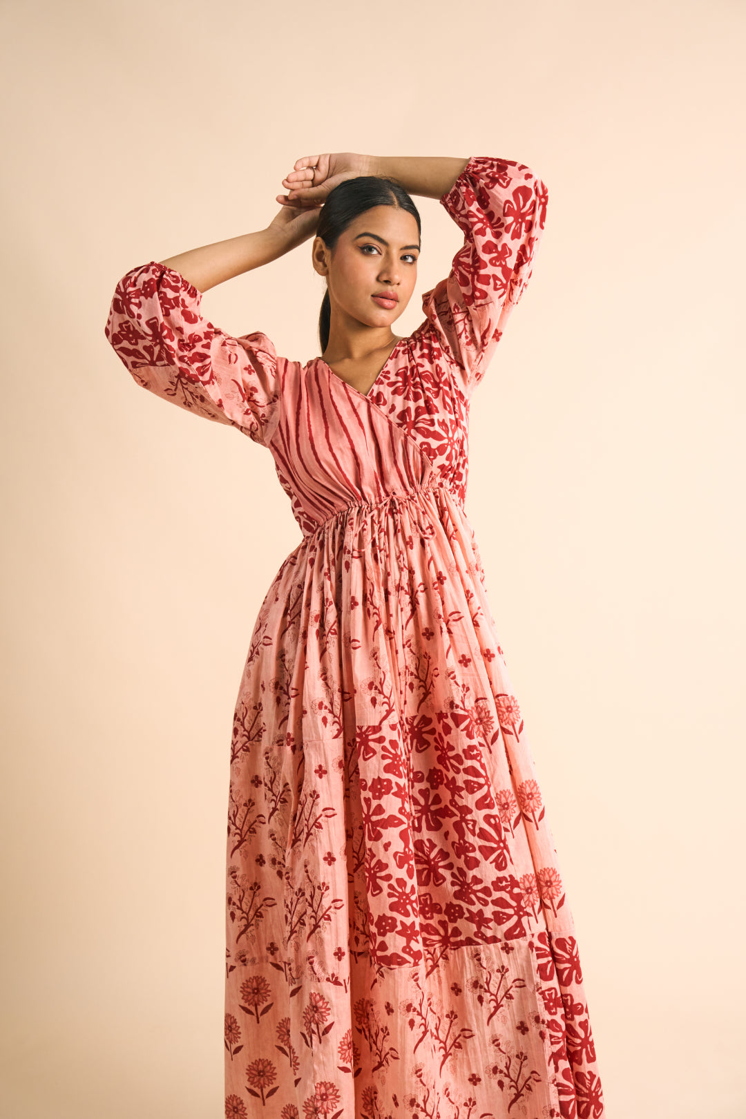 Rosa Wrap Midi Dress