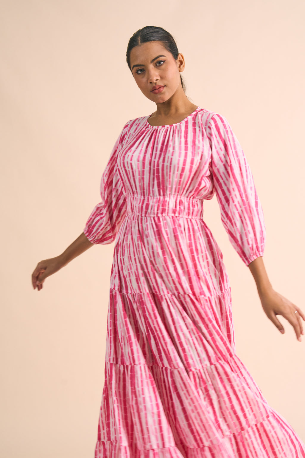 Candy Stripe Cutout Dress