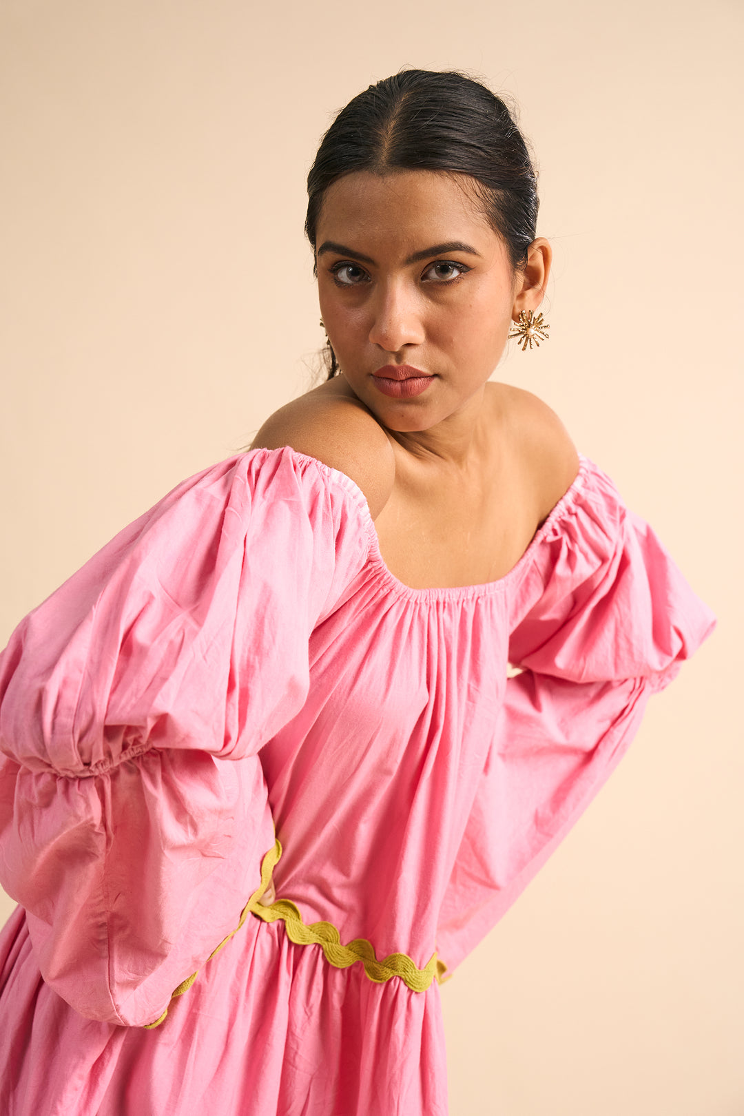 Flamingo Tiered Dress