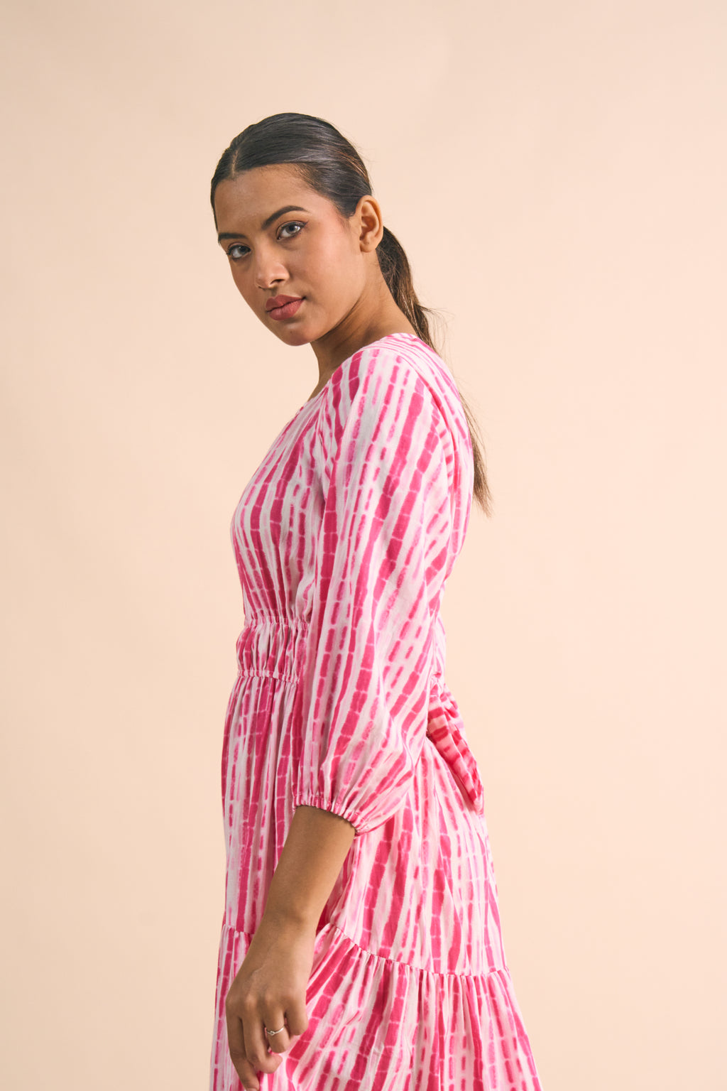 Candy Stripe Cutout Dress