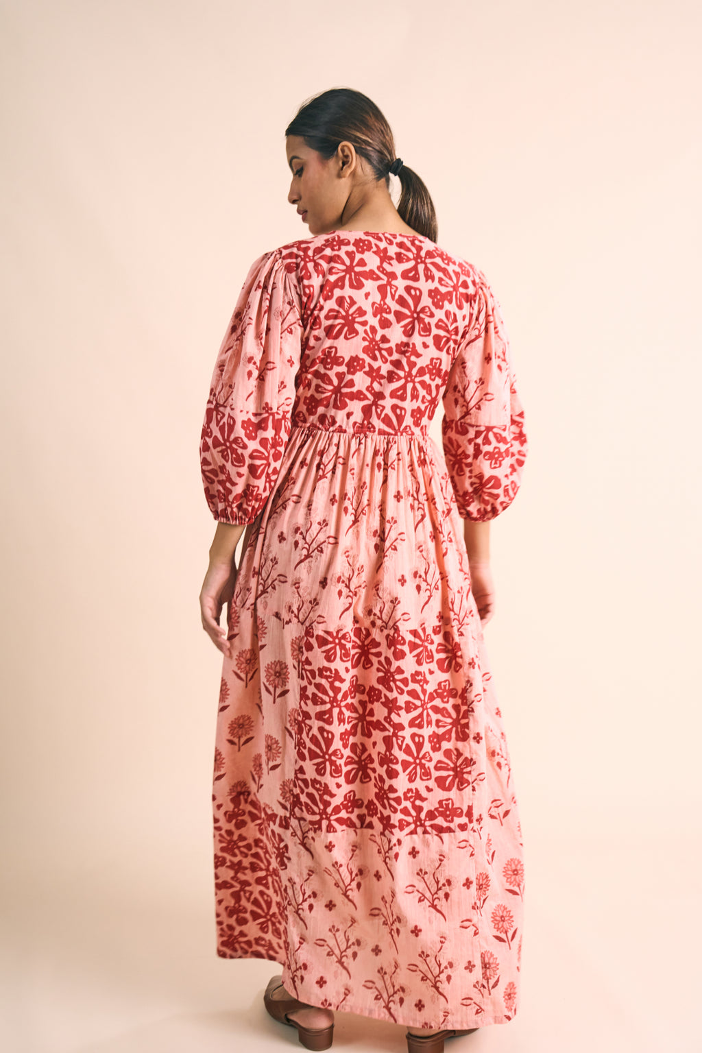 Rosa Wrap Midi Dress