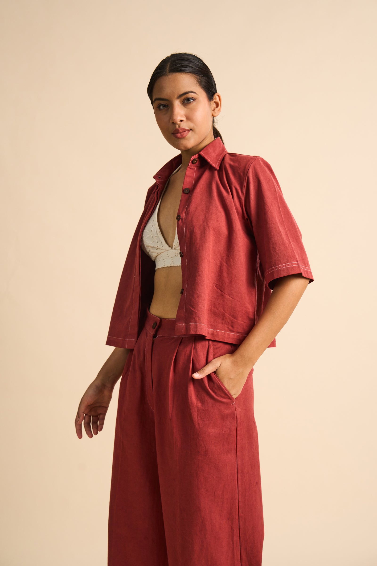 ROSEWOOD RELAXED SHIRT