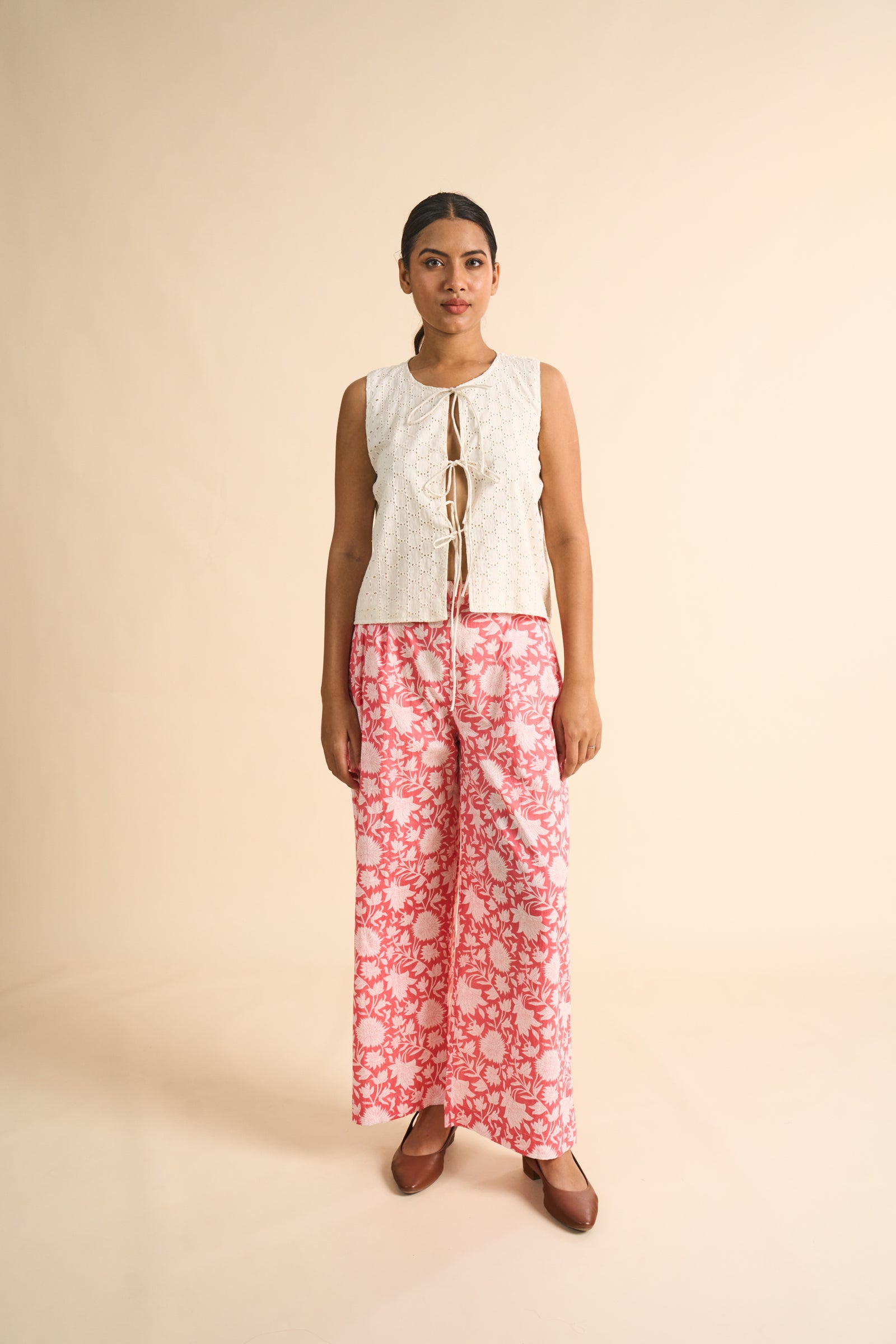 ROSA WIDE-LEG PANTS