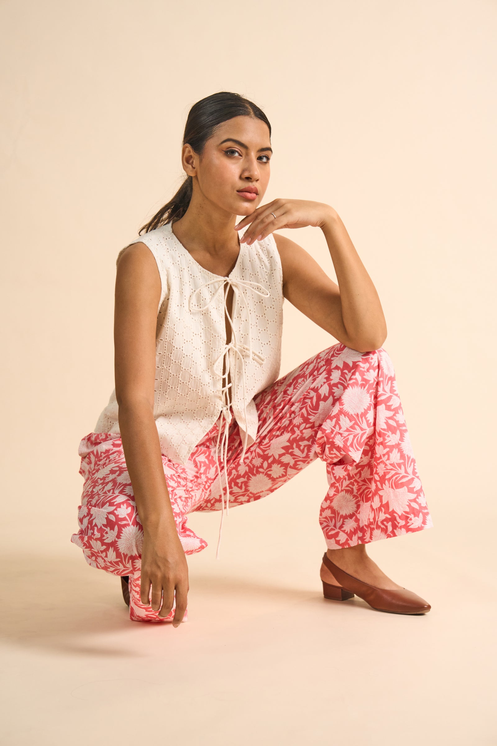 ROSA WIDE-LEG PANTS
